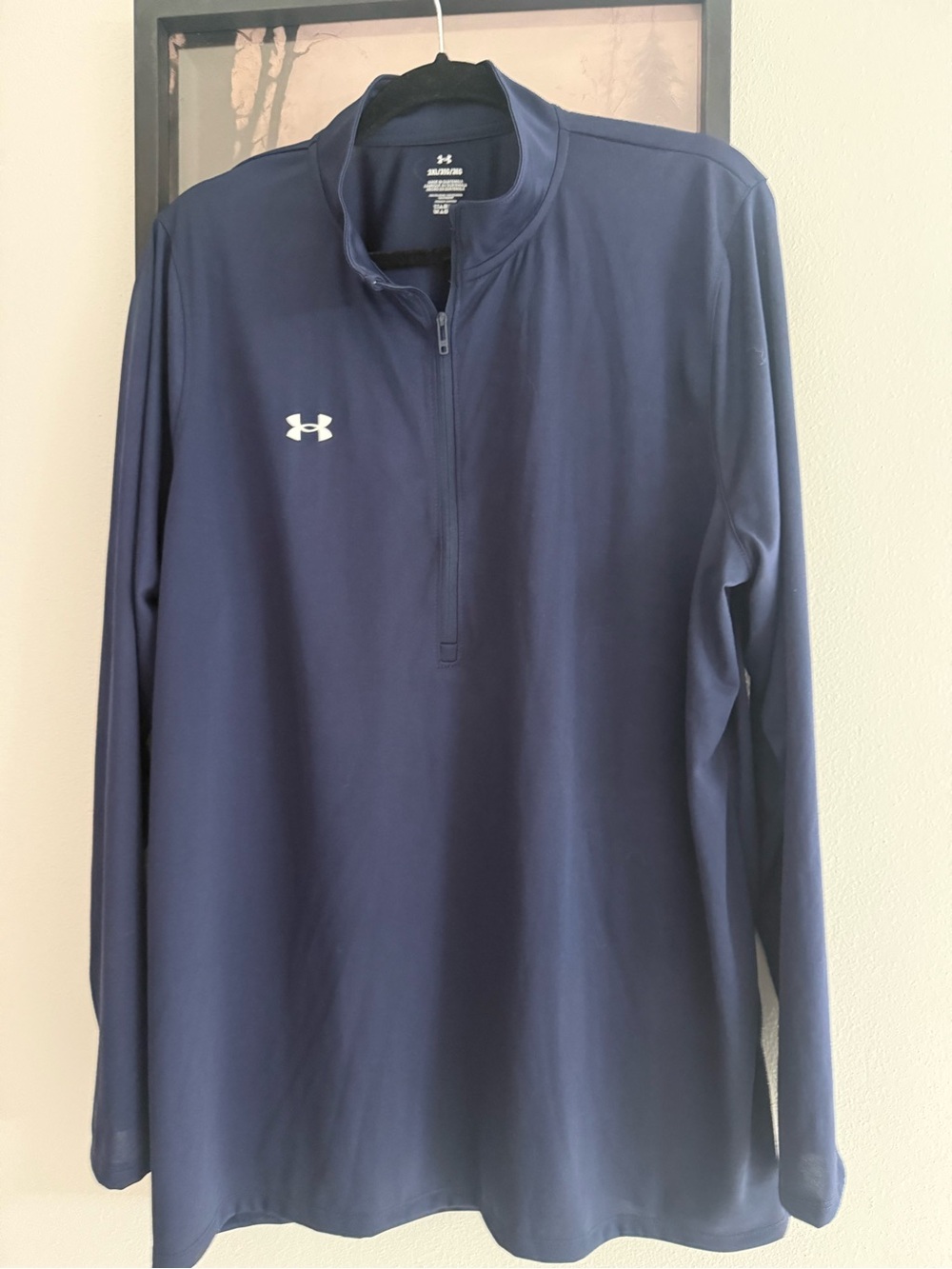 Under Armour Navy Half-Zip Performance Pullover
